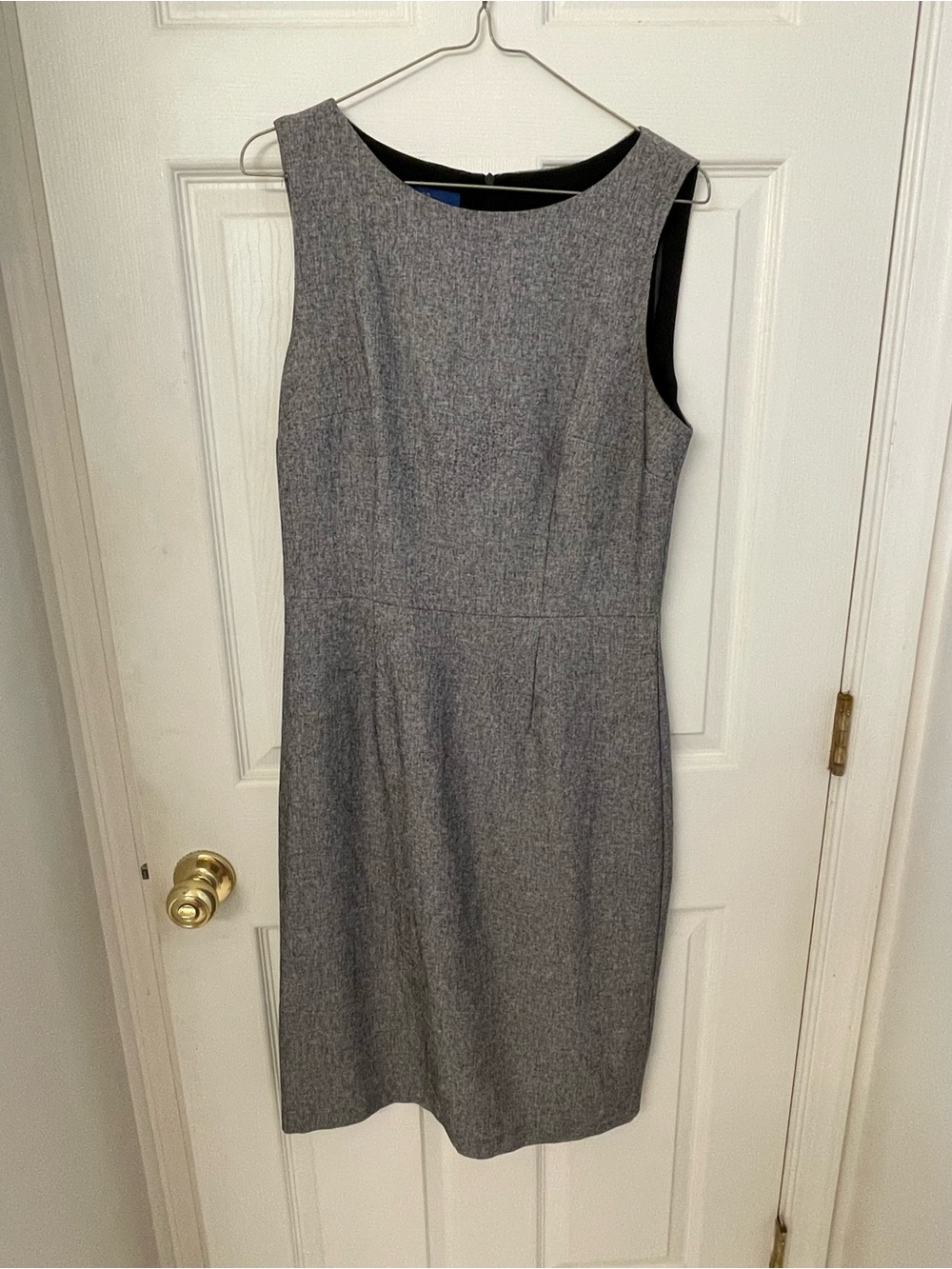 Apt. 9 Sleeveless Heather Gray Sheath Dress